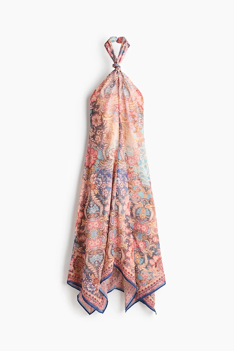 Chiffon Halterneck Dress