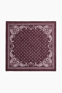 Patterned Cotton Scarf