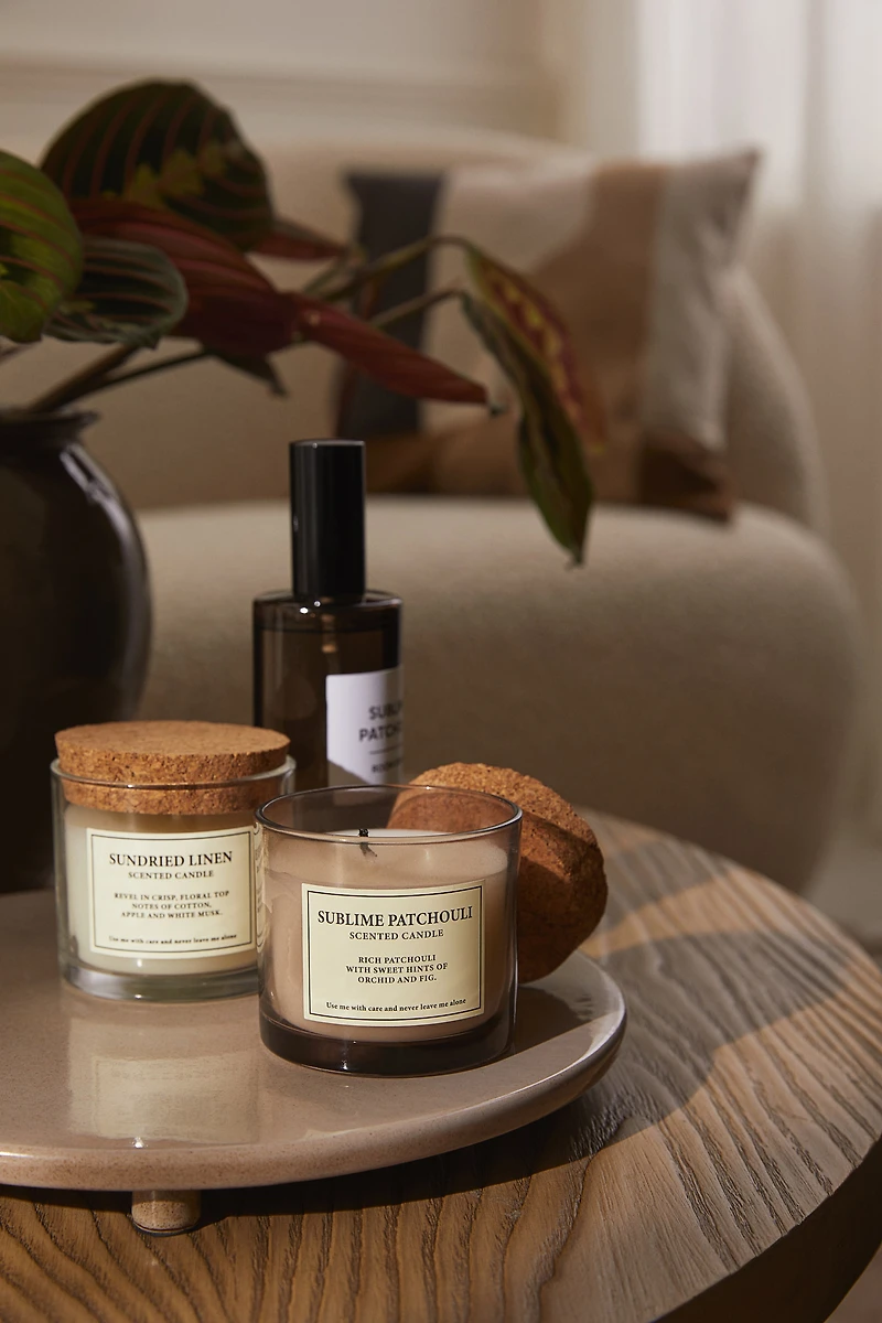 Scented Candle with Cork Lid