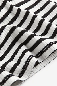 Ribbed T-shirt Dress
