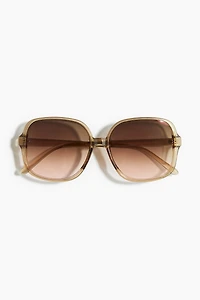 Lunettes de soleil carrées
