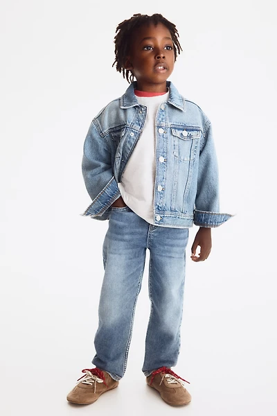 Cotton Denim Joggers