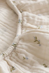 Muslin Fitted Crib Sheet