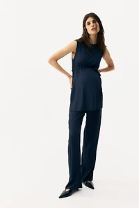 MAMA 2-piece Textured Jersey Set