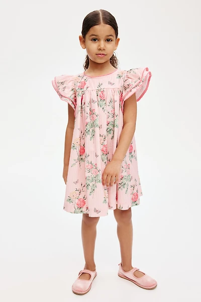 Cotton Seersucker Dress