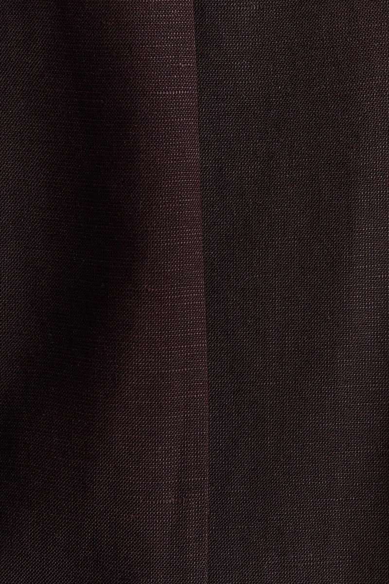 Pantalon 7/8 en lin mélangé