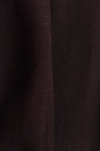Pantalon 7/8 en lin mélangé