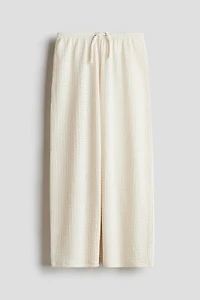 Textured Jersey Pants