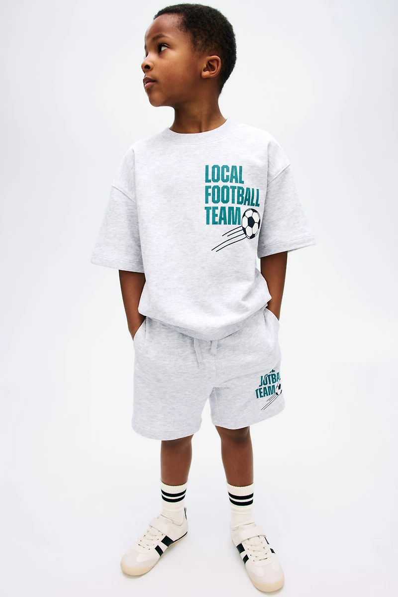 2-piece Printed Sweatsuit