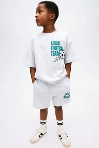 2-piece Printed Sweatsuit