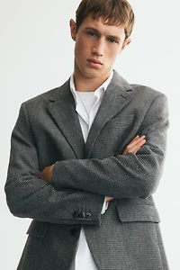 Relaxed-Fit Wool-Blend Jacket