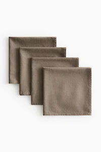 4-Pack Linen-Blend Napkins