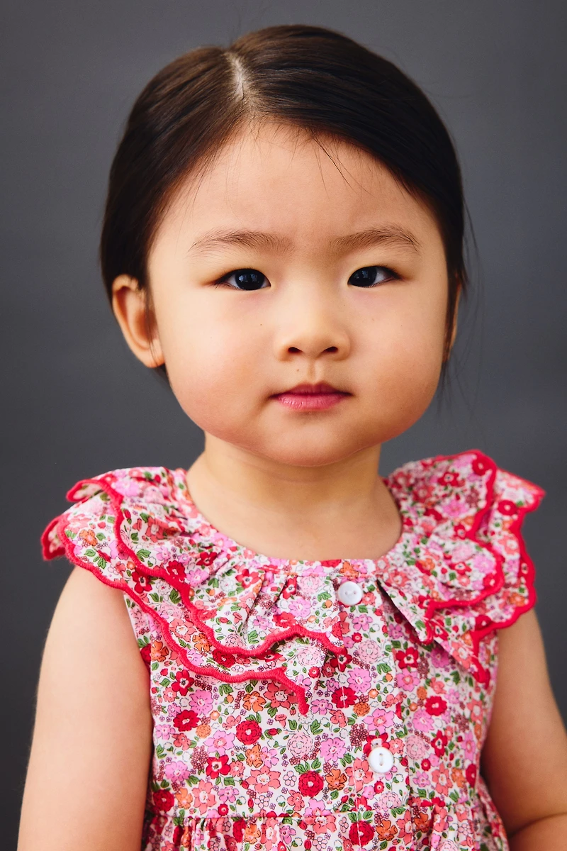 Ensemble imprimé 2 pièces en coton