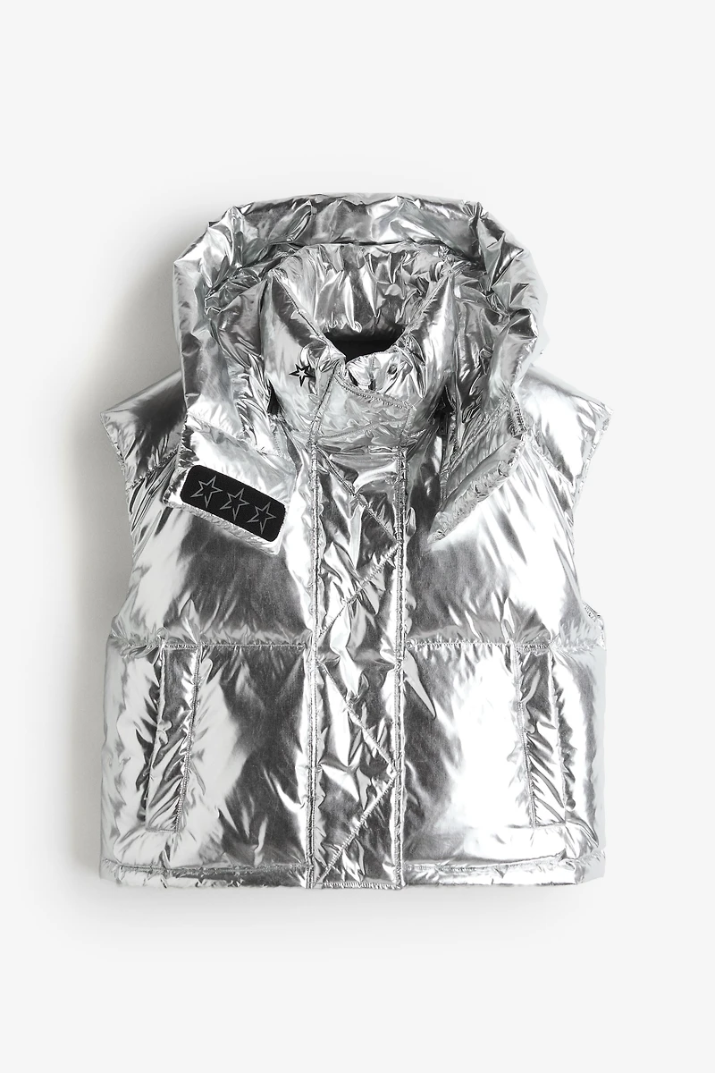 Veste sans manches hydrofuge en duvet