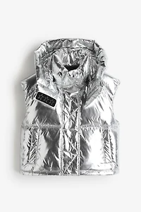 Veste sans manches hydrofuge en duvet