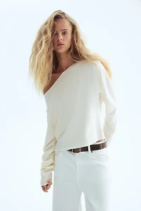 One-Shoulder Sweater