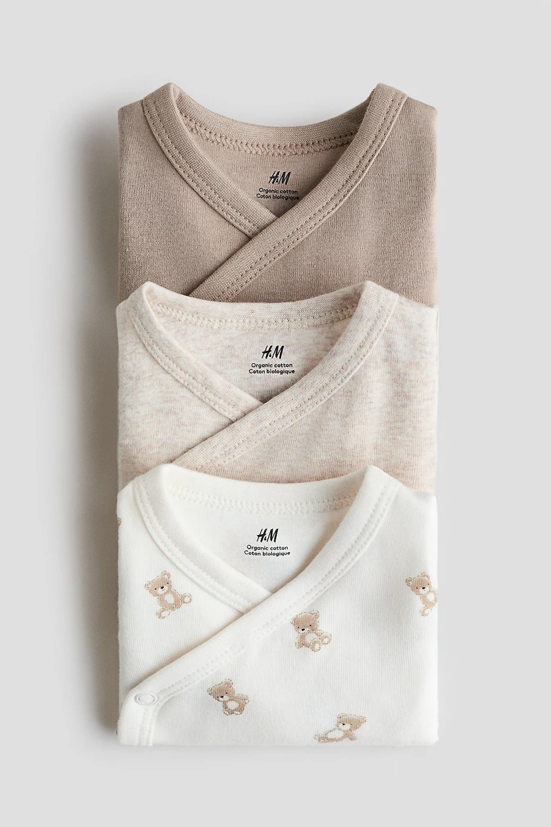 3-pack Wrapover Bodysuits