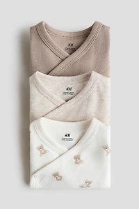 3-pack Wrapover Bodysuits