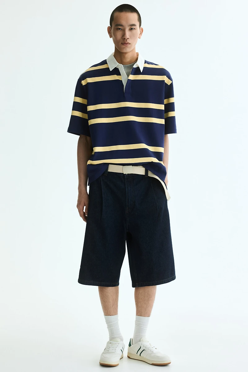 Polo ample en coton