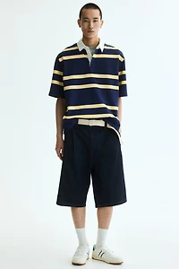 Polo ample en coton