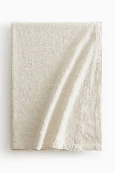 Jacquard-Weave Tablecloth