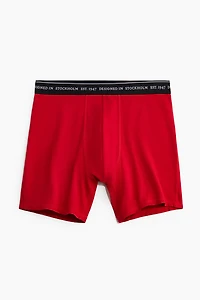 3-Pack COOLMAX® Mid-Length Boxer Briefs