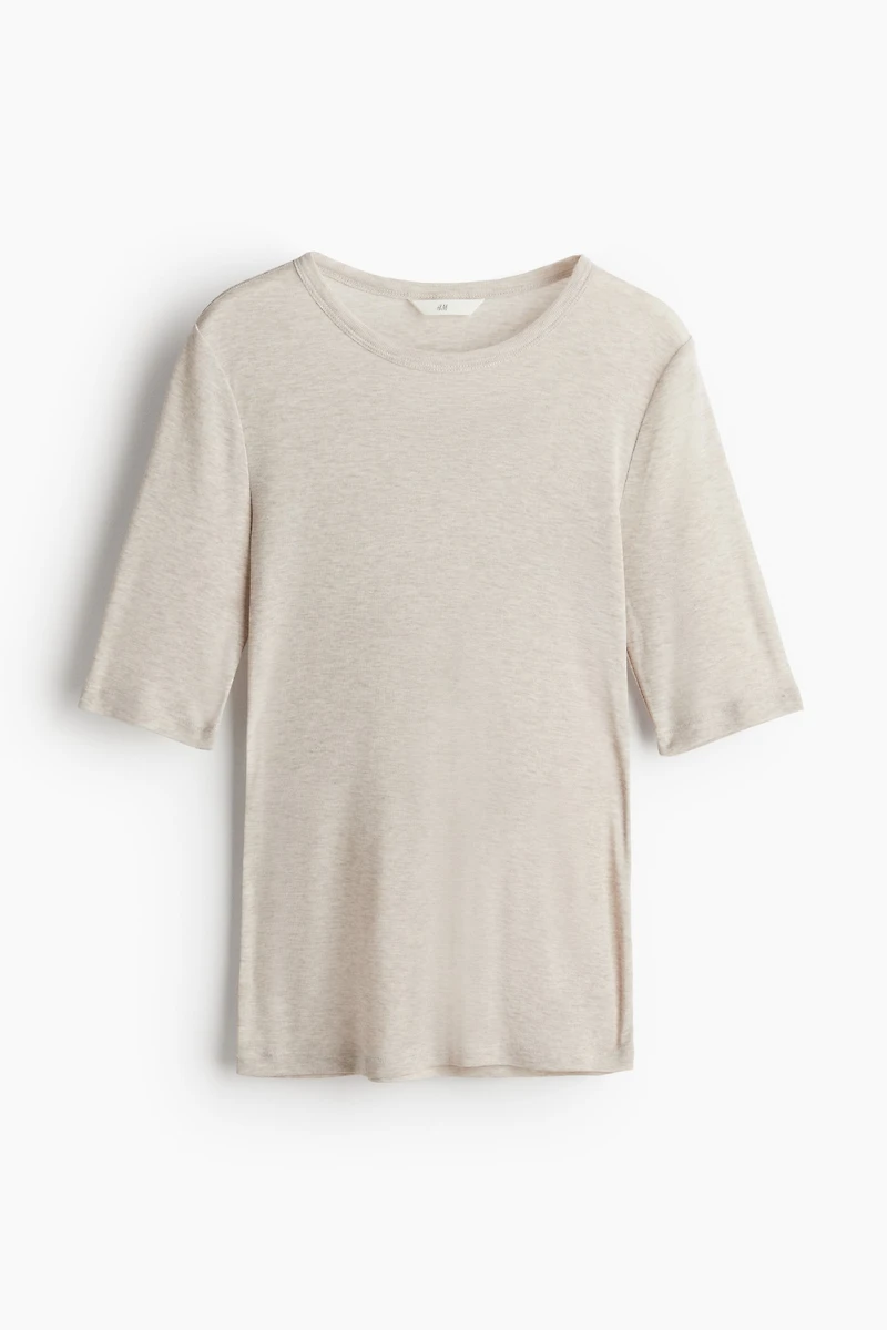 T-shirt en tricot fin