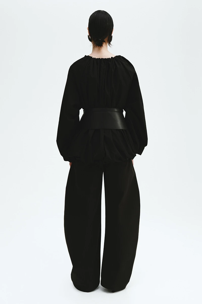 Drawstring-Detail Windbreaker