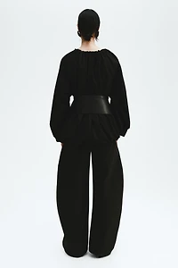 Drawstring-Detail Windbreaker