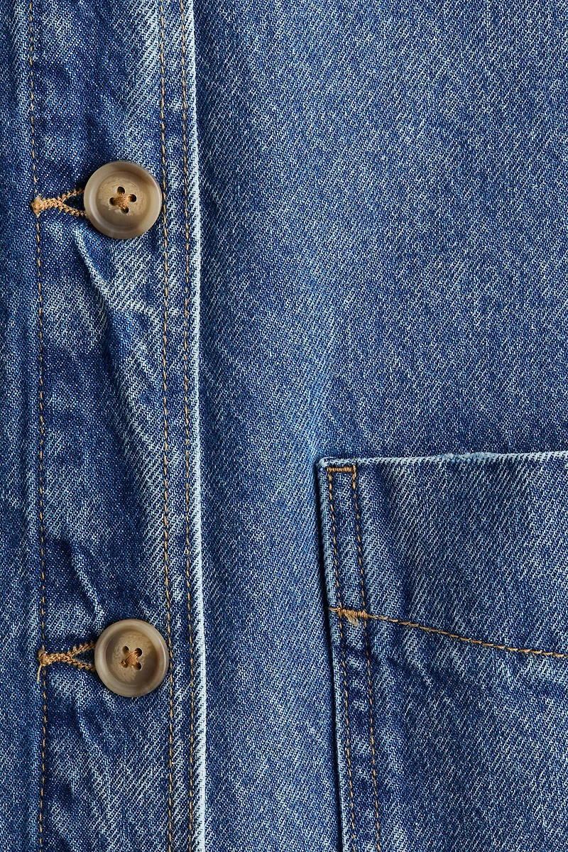 Veste-chemise en denim