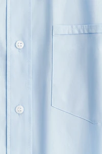 Loose-fit cotton shirt