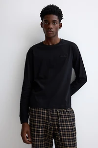 T-shirt et pantalon de pyjama en coton