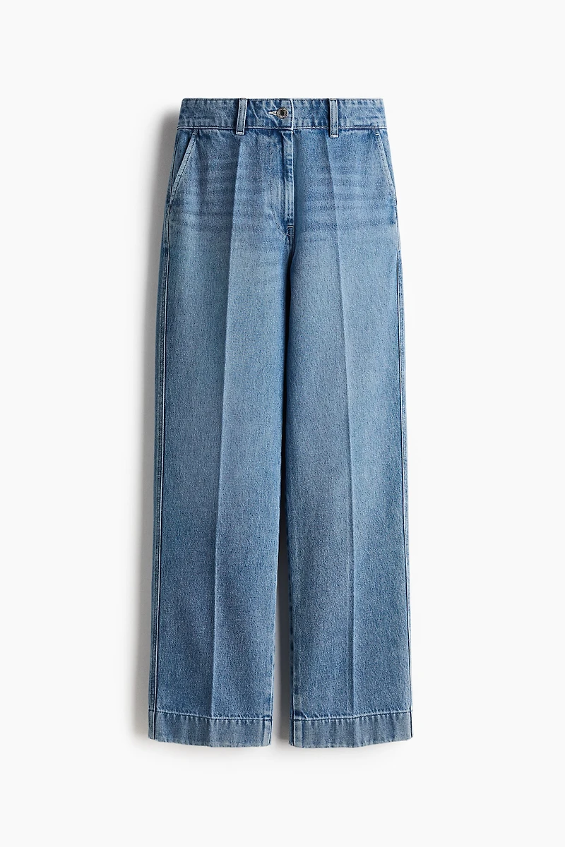 Wide High Jeans