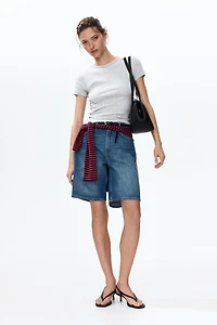 Pointelle-Knit T-Shirt