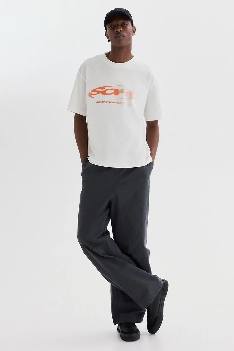 Loose-Fit Printed T-Shirt