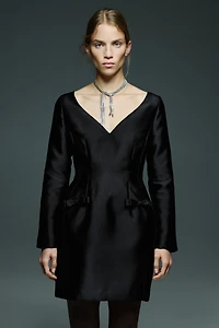 Hourglass Twill Dress