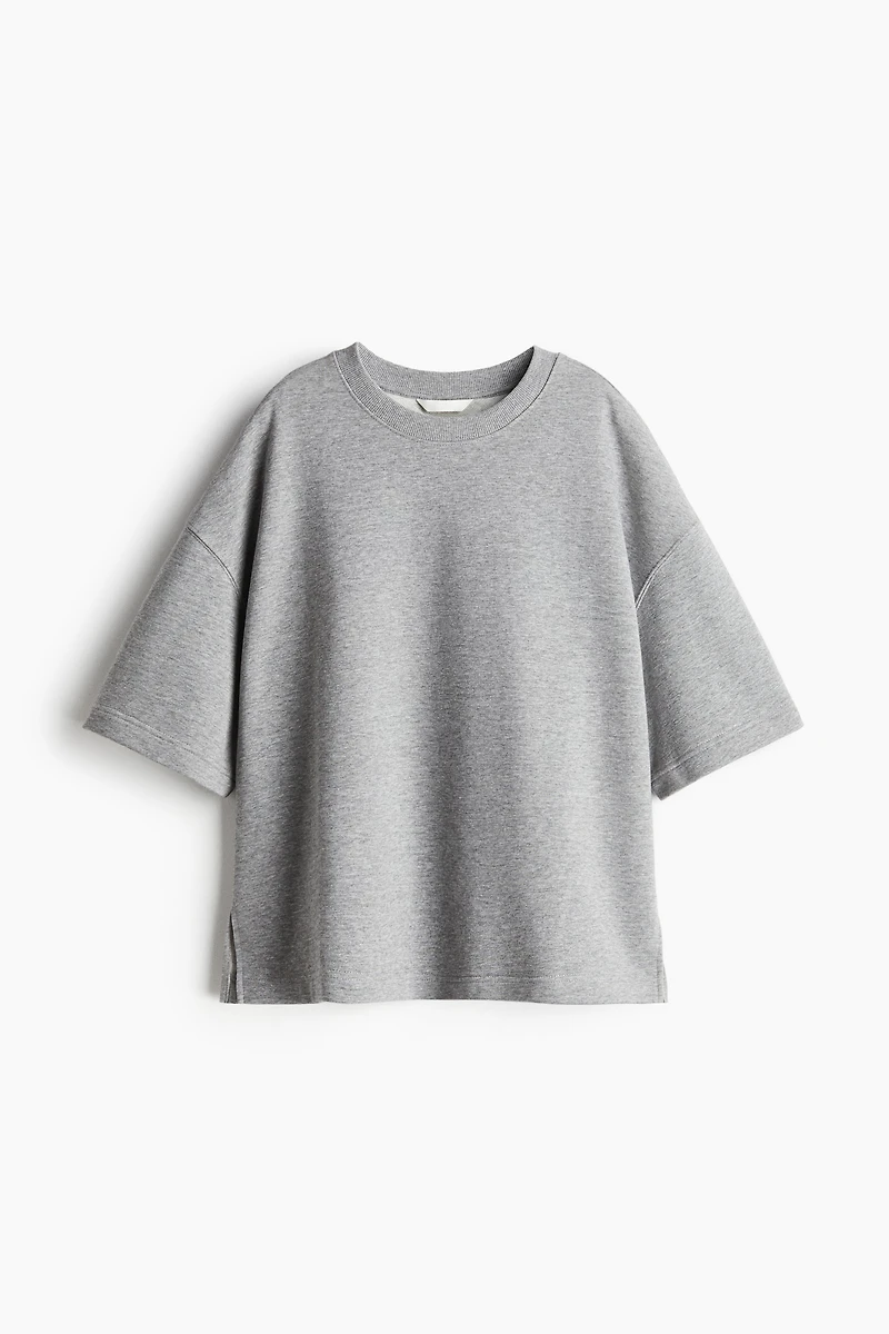 Short-Sleeved Sweatshirt