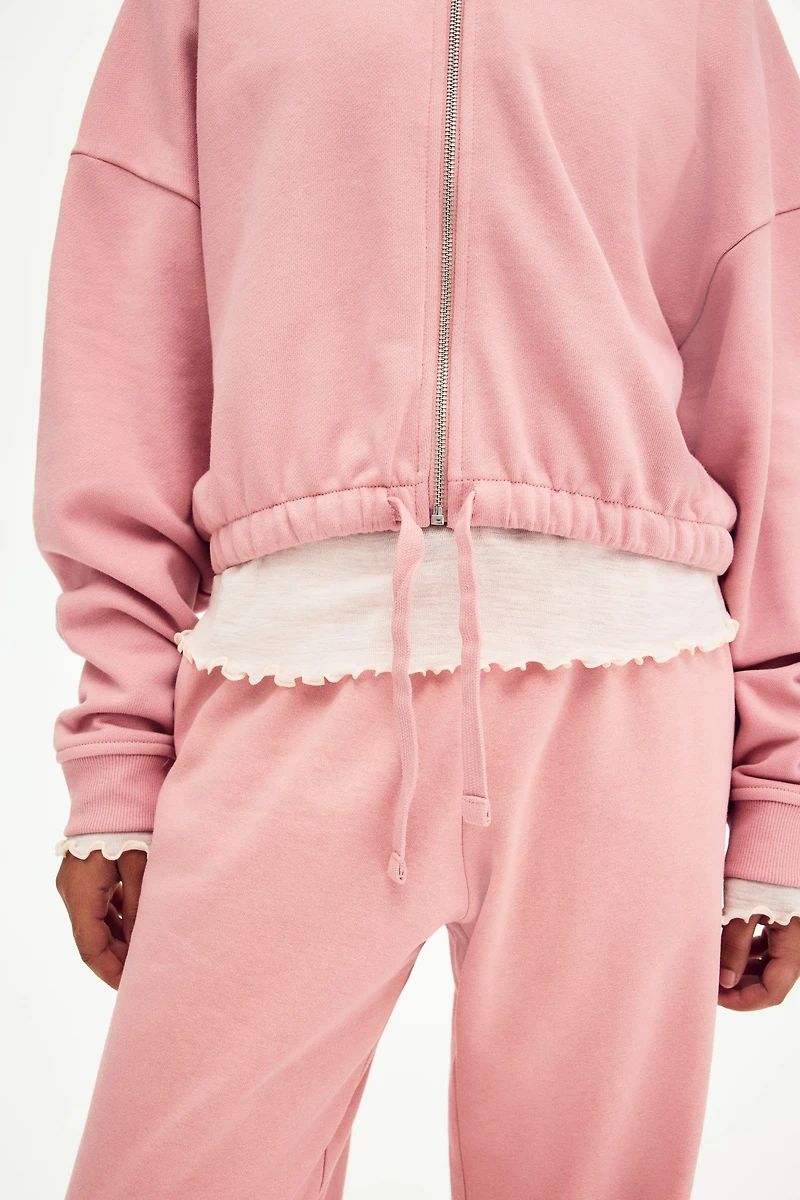 Wide-leg Joggers