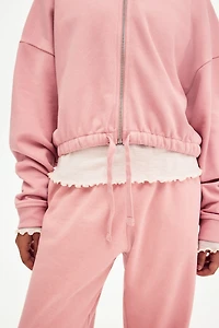 Wide-leg Joggers