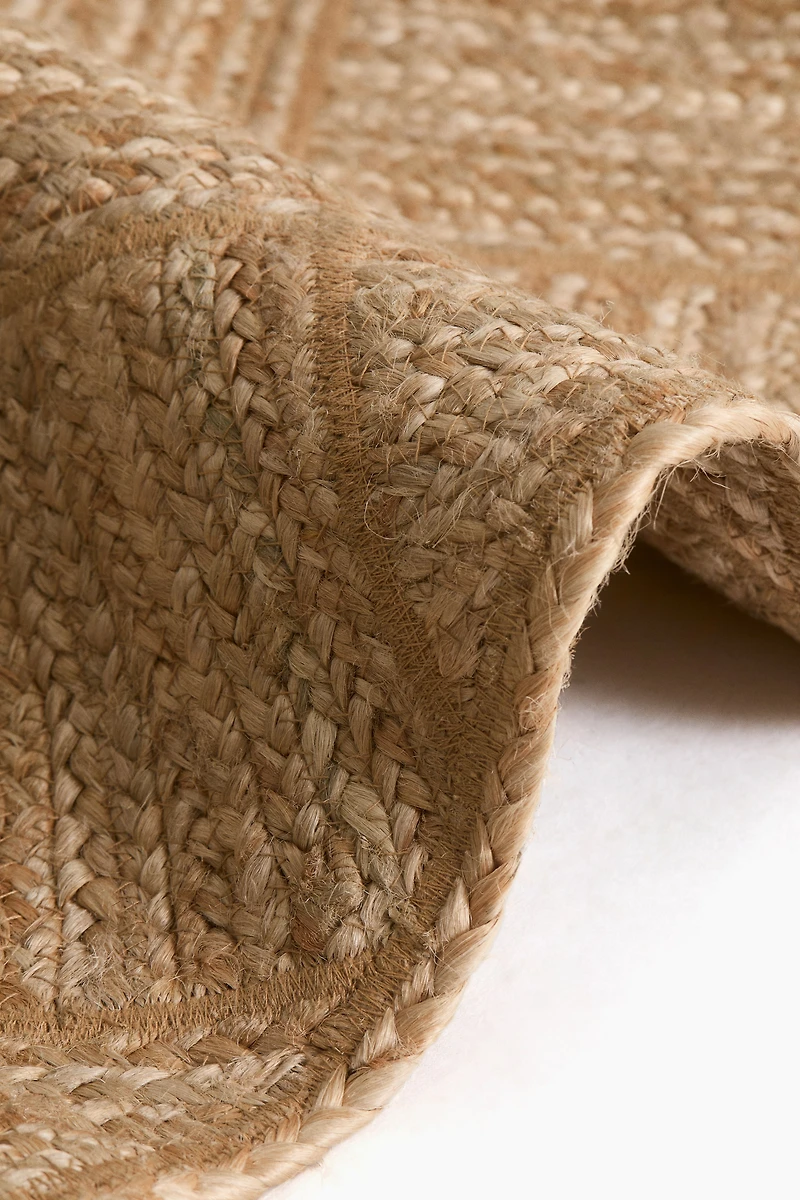 Braided Jute Runner Rug