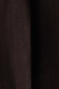 Regular-Fit Tailored Linen-Blend Pants