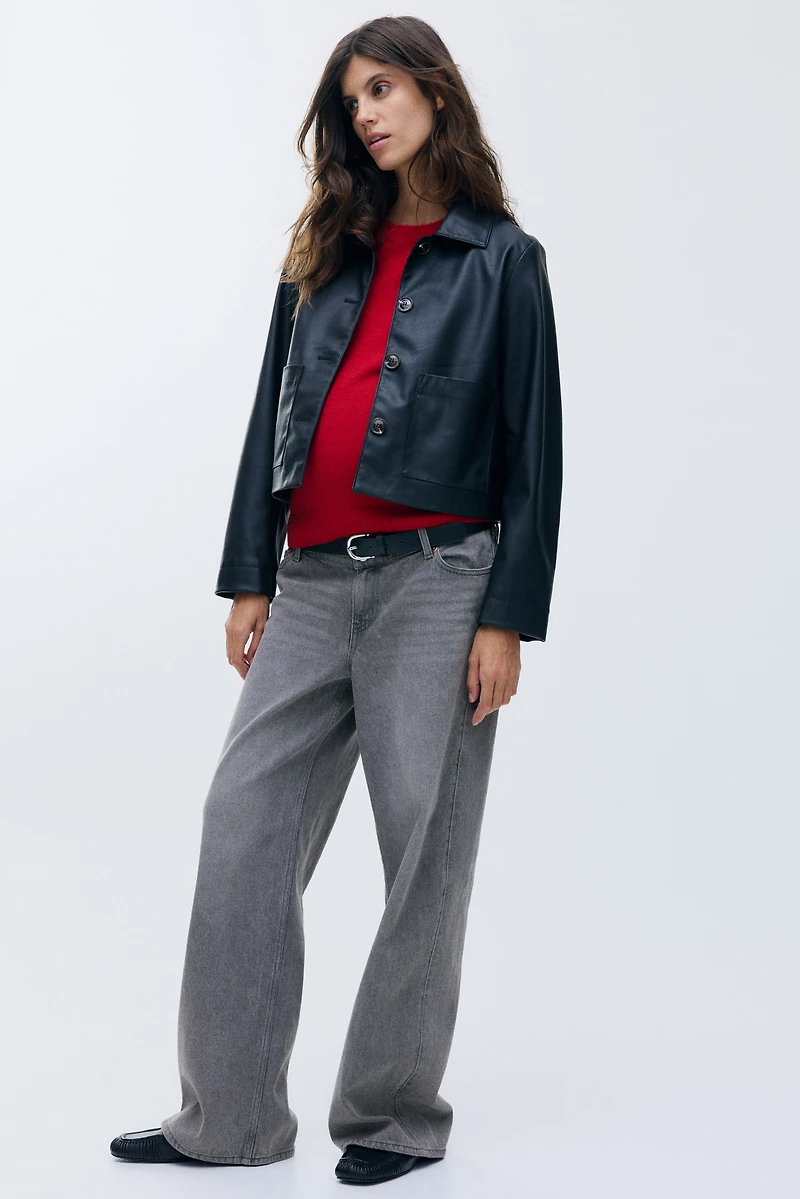 MAMA Before & After Wide Jeans