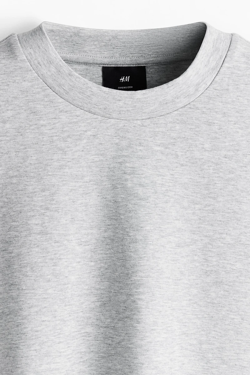 Oversized-Fit Scuba T-Shirt