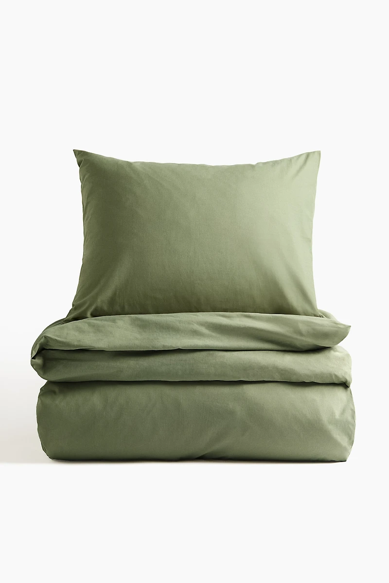 Cotton Twin Duvet Cover Set