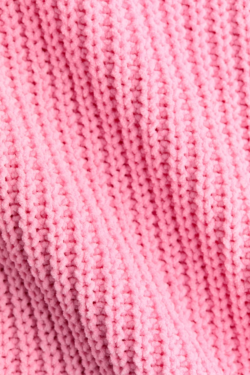 Chenille-Knit Sweater