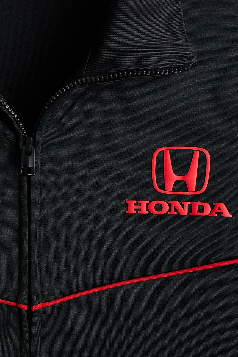 Loose-Fit Scuba Track Jacket