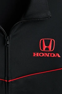 Loose-Fit Scuba Track Jacket