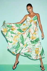 Tiered maxi dress