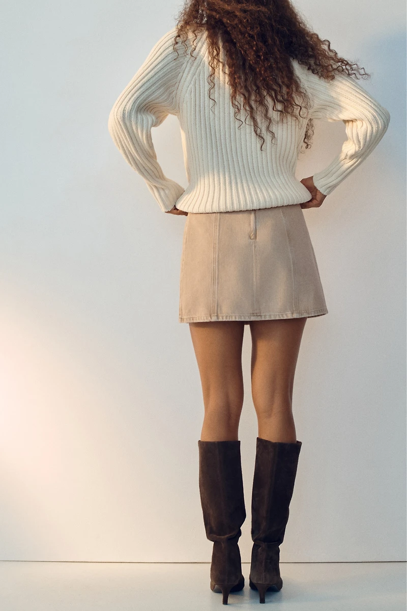 A-Line Mini Skirt