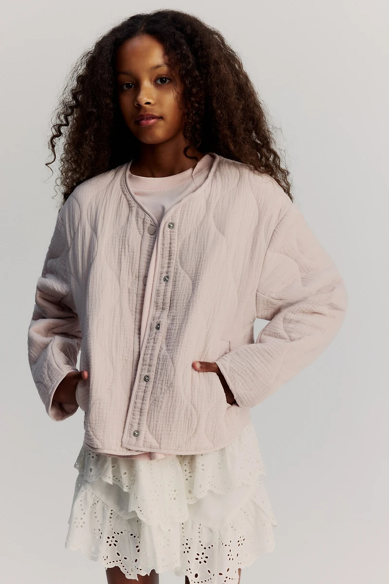 Quilted Muslin Jacket